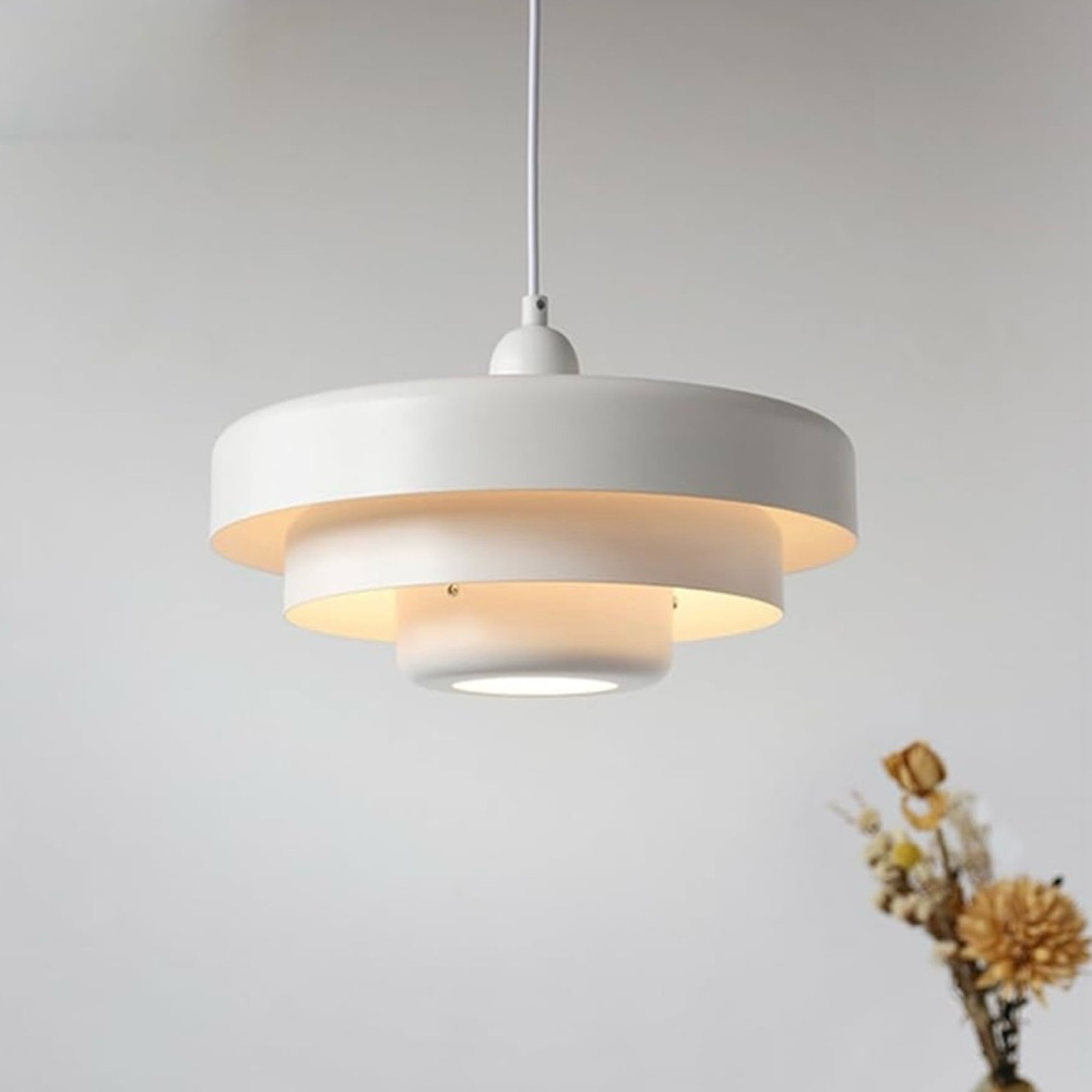 MIXL - Modern White Pendant Light adjustable
